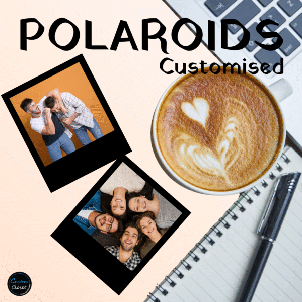 Customised Polaroids (Black)