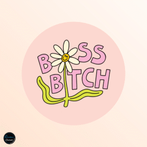 Boss Bitch Badge