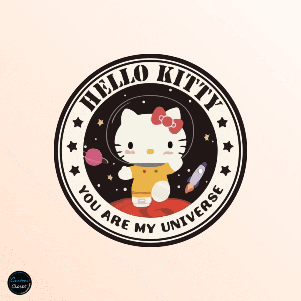 Hello Kitty – You Are My Universe Badge
