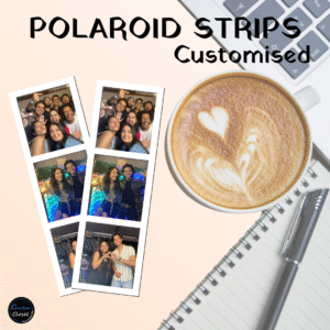 Customised Polaroid Strips