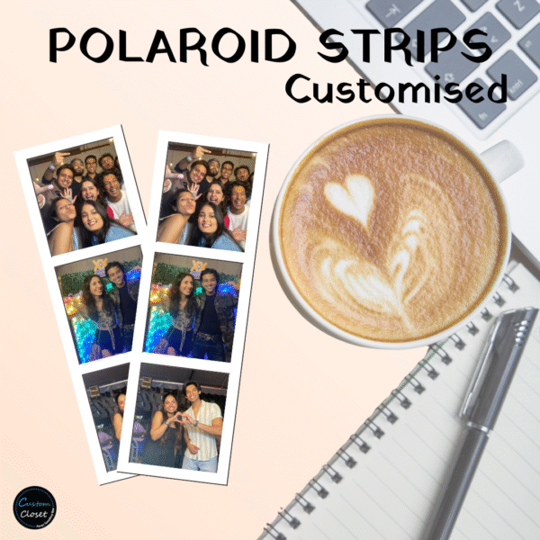 Customised Polaroid Strips
